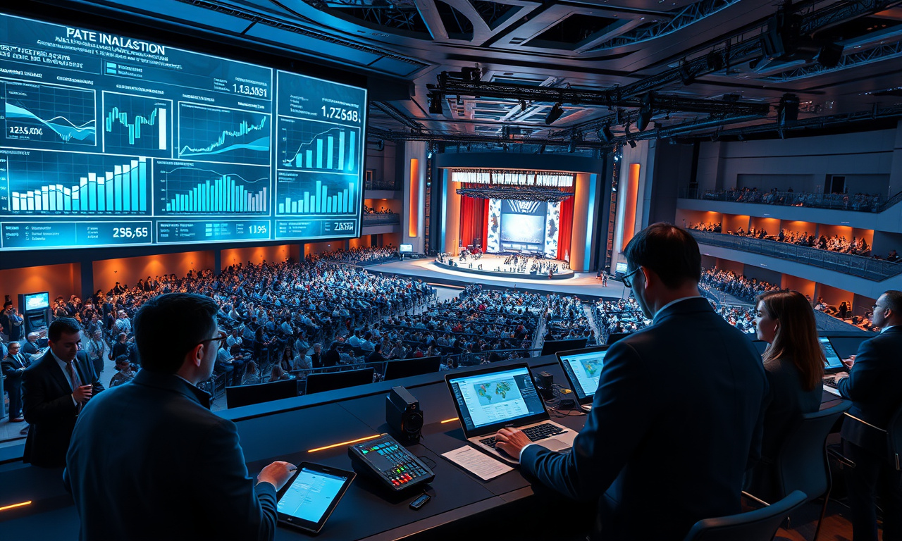 Gestão financeira eficiente para eventos de grande porte