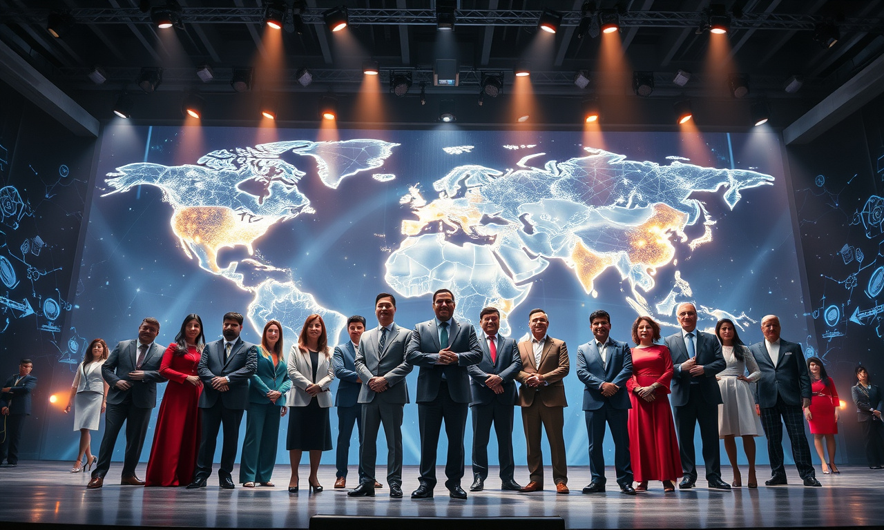 Figuras de Poder que Transformam Conferências Mundiais