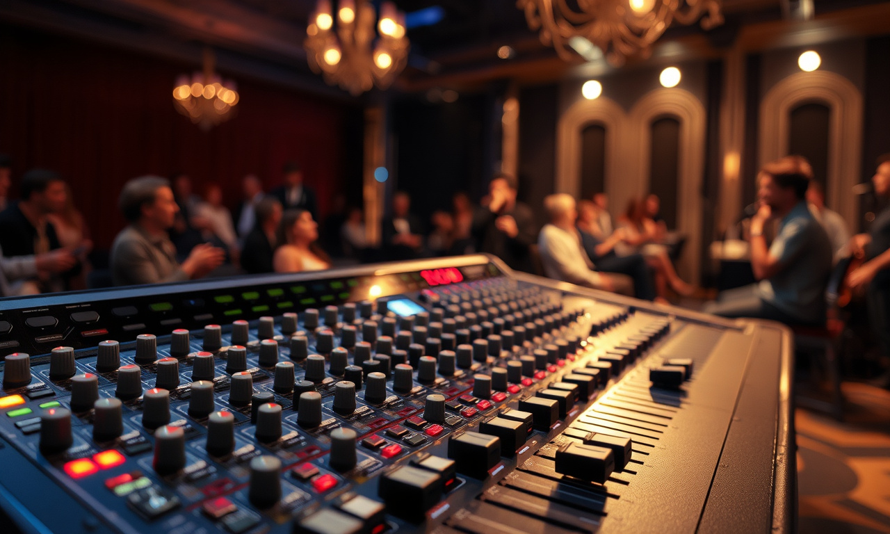 Como escolher um mixer de áudio ideal para pequenos eventos