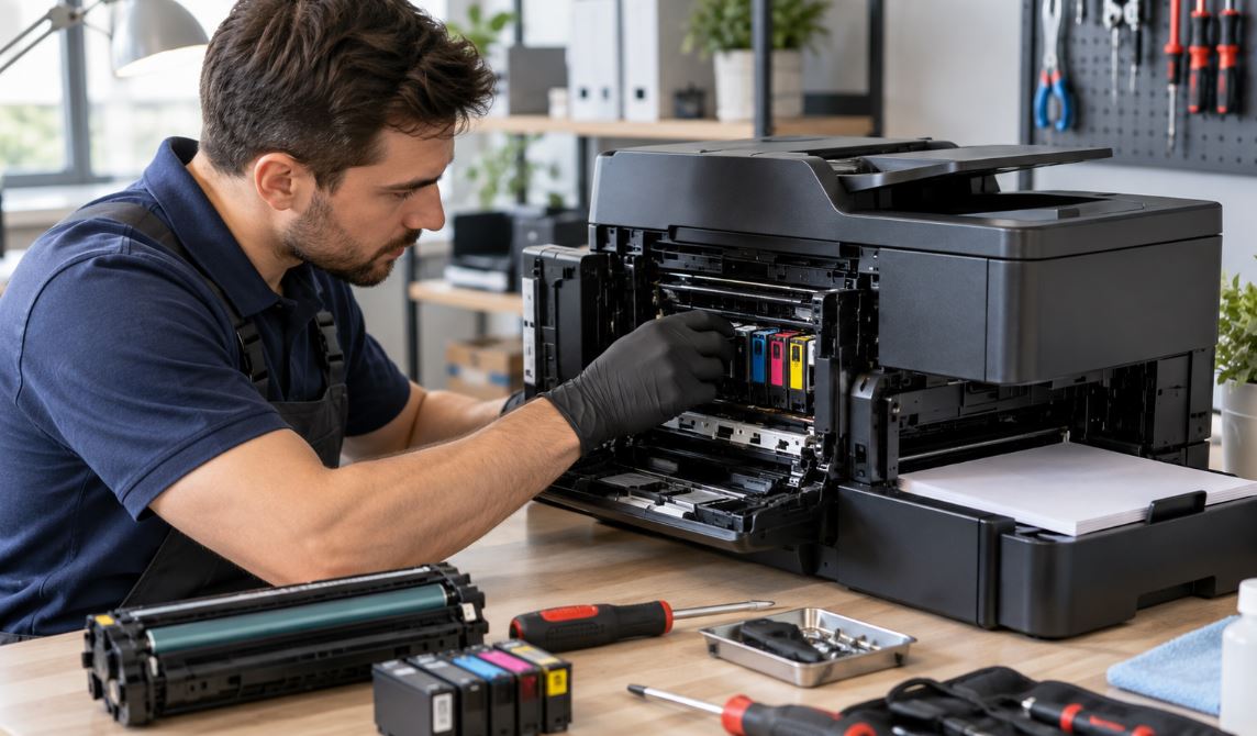 Manutenção de Impressoras: Como Evitar Falhas, Reduzir Custos e Aumentar a Vida Útil do Equipamento